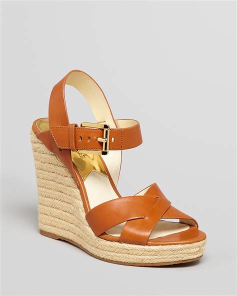 michael kors espadrille femme|Michael Kors espadrille wedge sandals.